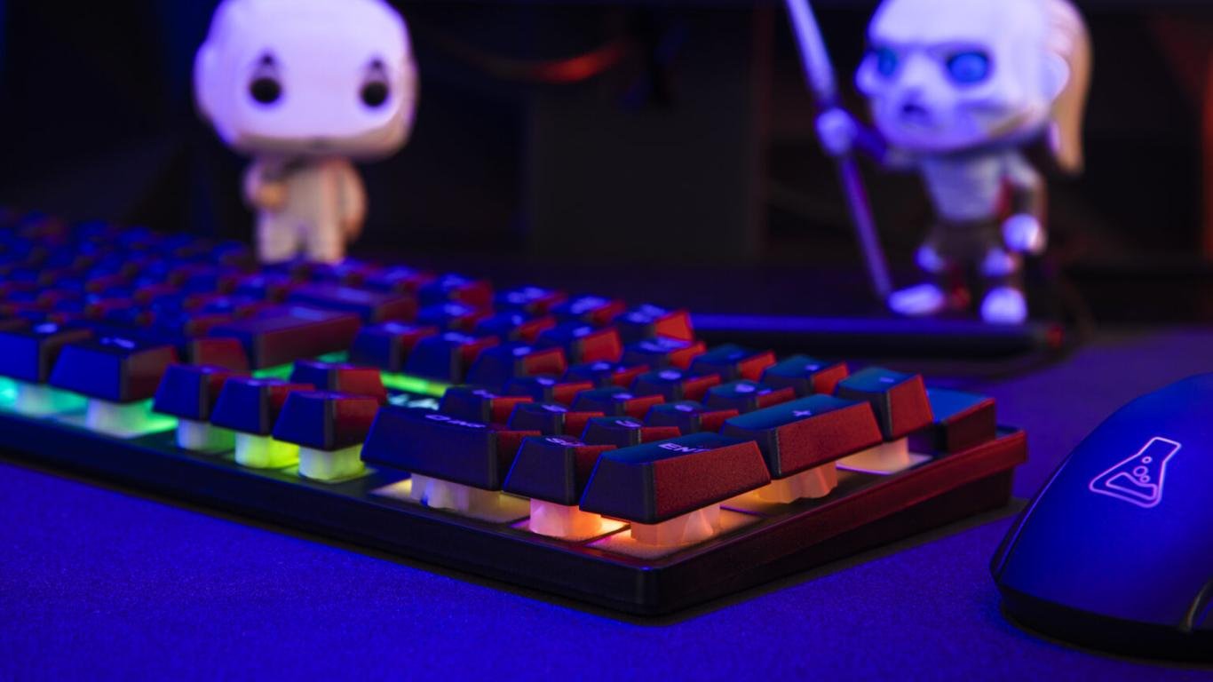 EAN 3760162067361 - The G-Lab KEYZ CAESIUM teclado Juego USB Español Negro imagen 8