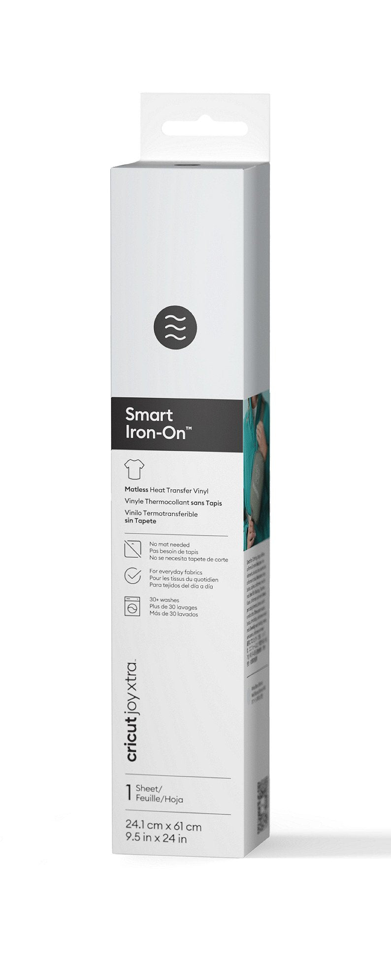 EAN 0093573486869 - Cricut Joy Xtra Smart Iron-On Rollo de vinilo de termotransferencia Vinilo de termotransferencia liso 1 h imagen 1