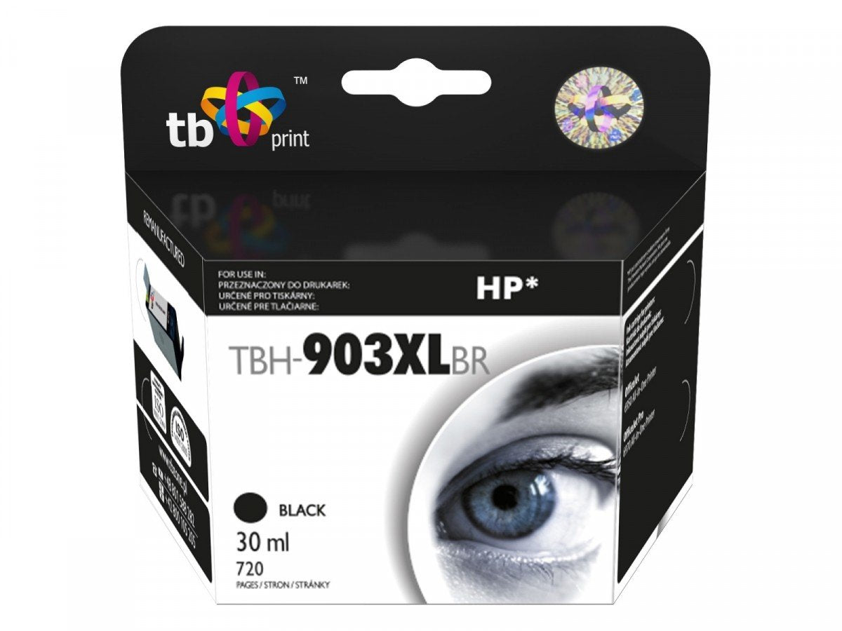 Tinta Compatible Hp Oj 6950 Aio Tbh-903xlbr Bk Reman.