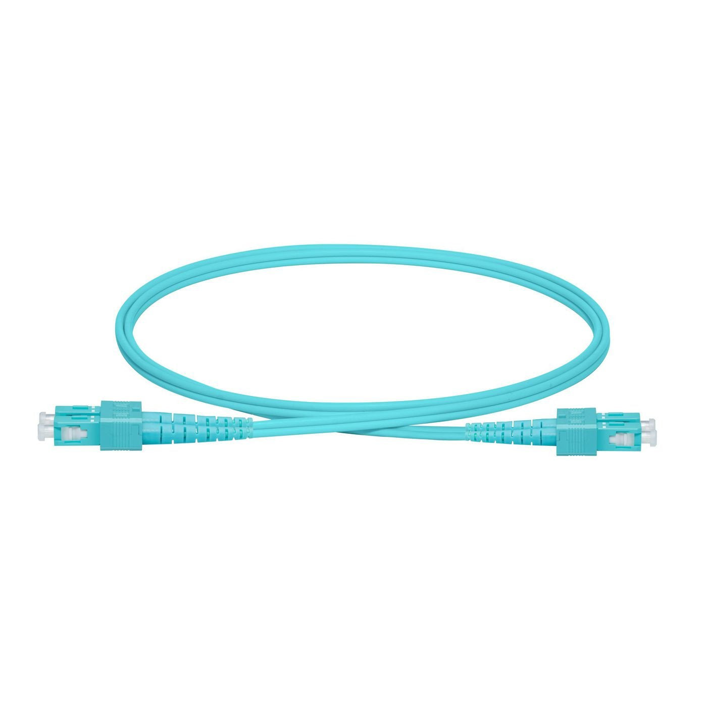 Lanview Lvo231476 Cable De Fibra Optica 10 M 2x Sc Om3 Color Aguamarina
