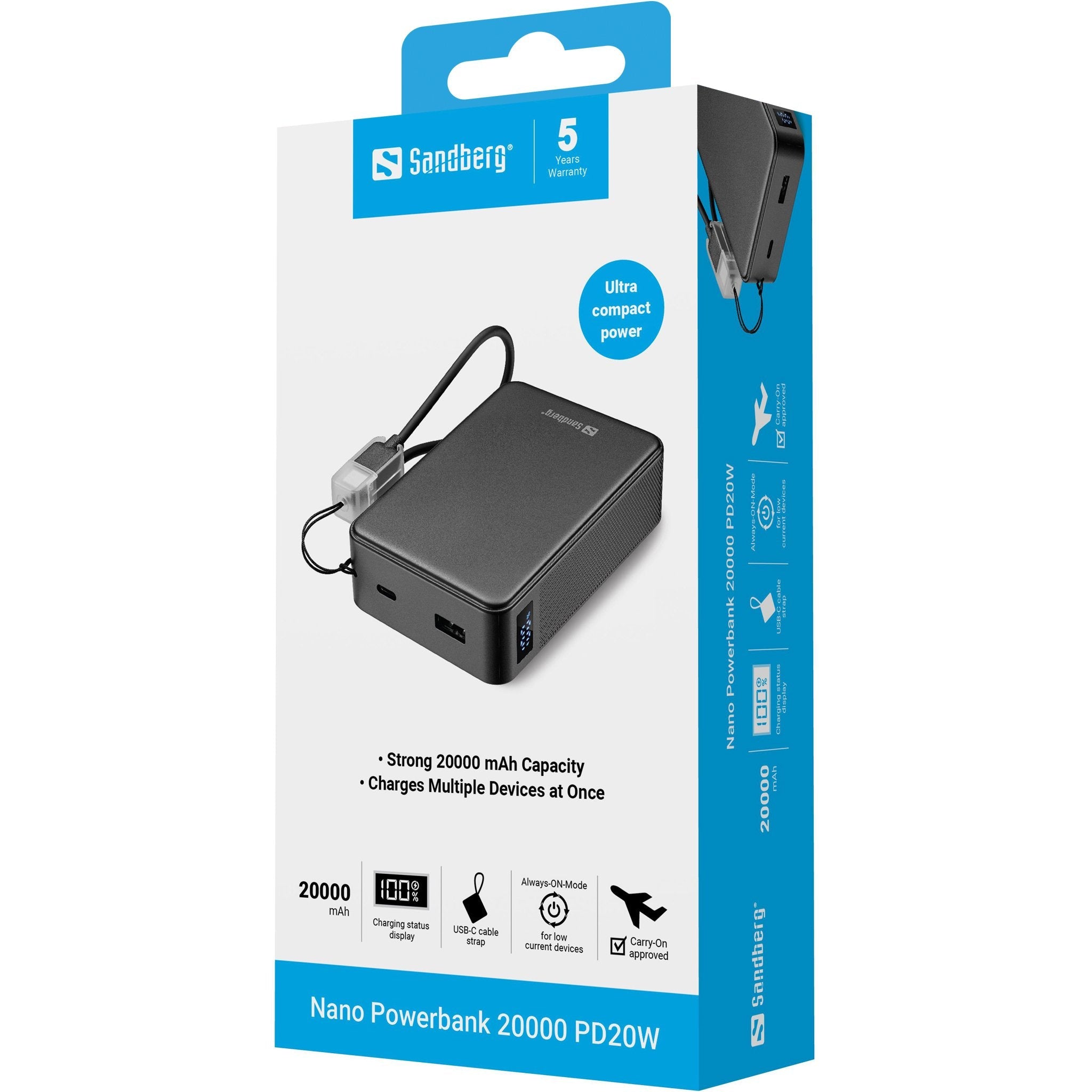 Nano Powerbank 20000 Pd20w