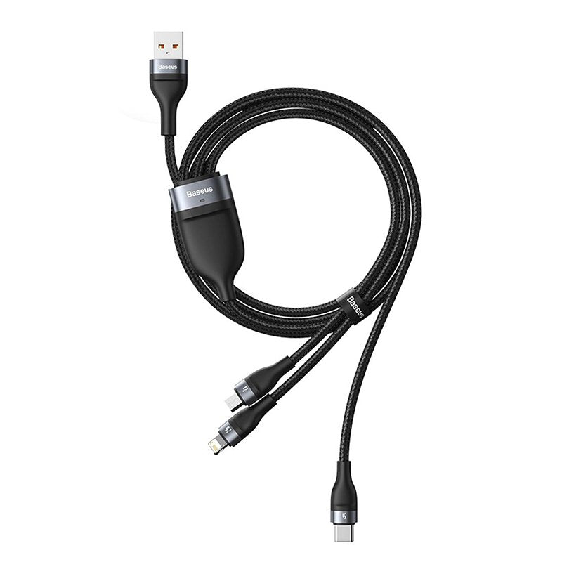 Cable Usb Baseus Serie Flash 3 En 1 Usb-C / Micro Usb