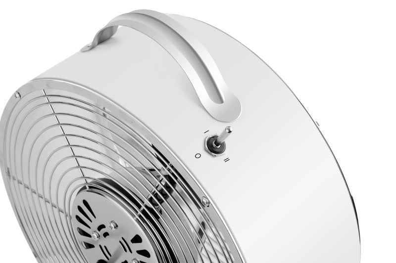 Ventilador De Sobremesa Eta 0608 90000 Blanco, Metal, 49 Db