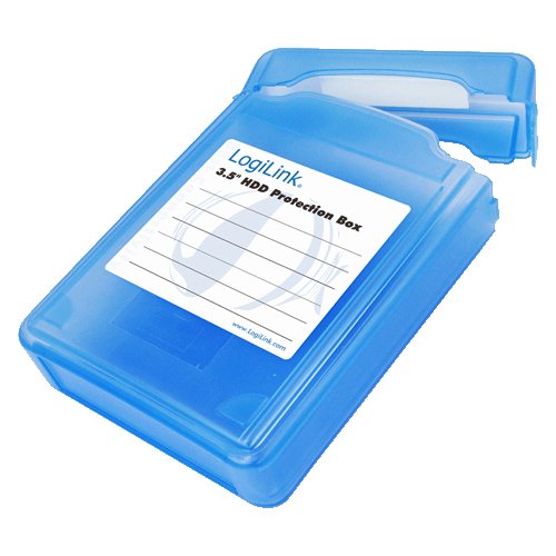 Logilink Funda De Proteccion Hdd 3.5" Azul Ua0133