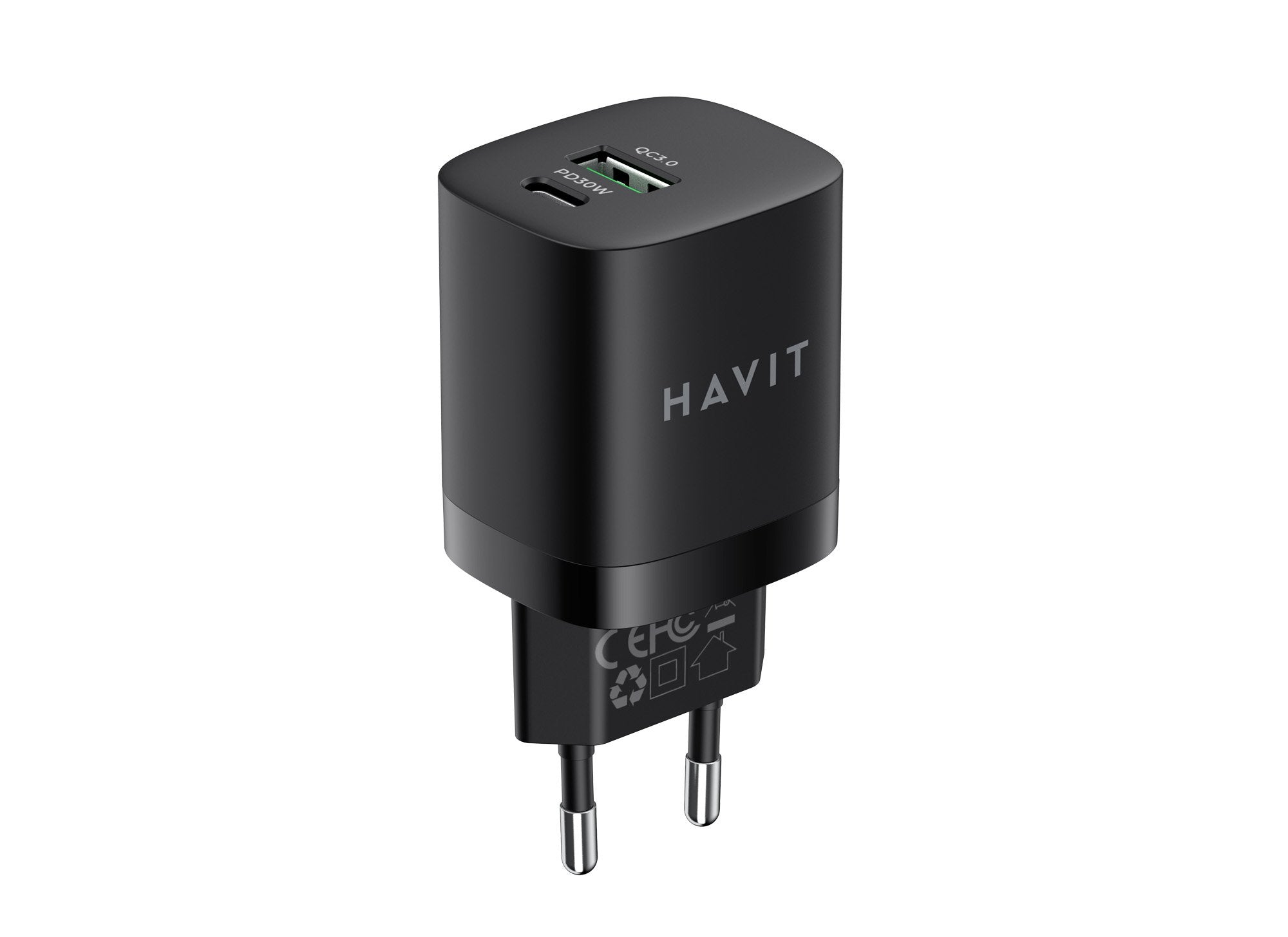 EAN 6950676204377 - Havit UC30EU cargador de dispositivo móvil Smartphone Negro Carga rápida Interior imagen 5