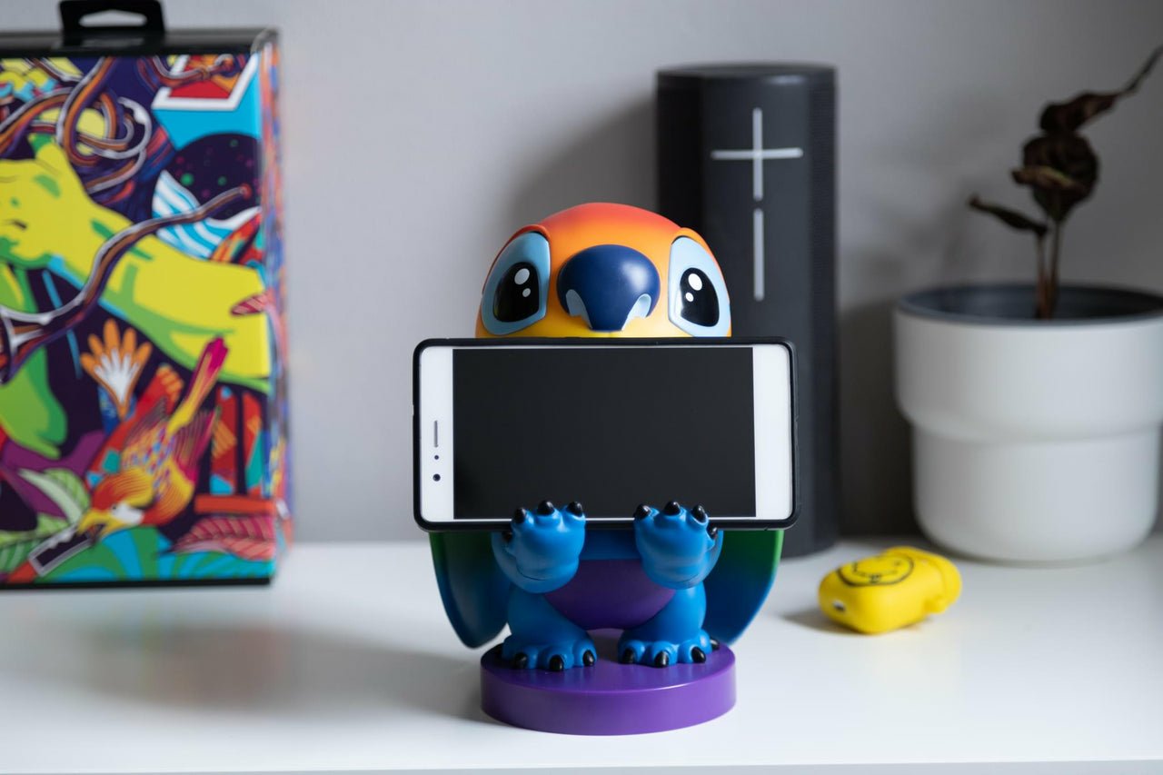 Cable Guy Soporte Sujeción Figura Rainbow Stitch Disney 20cm