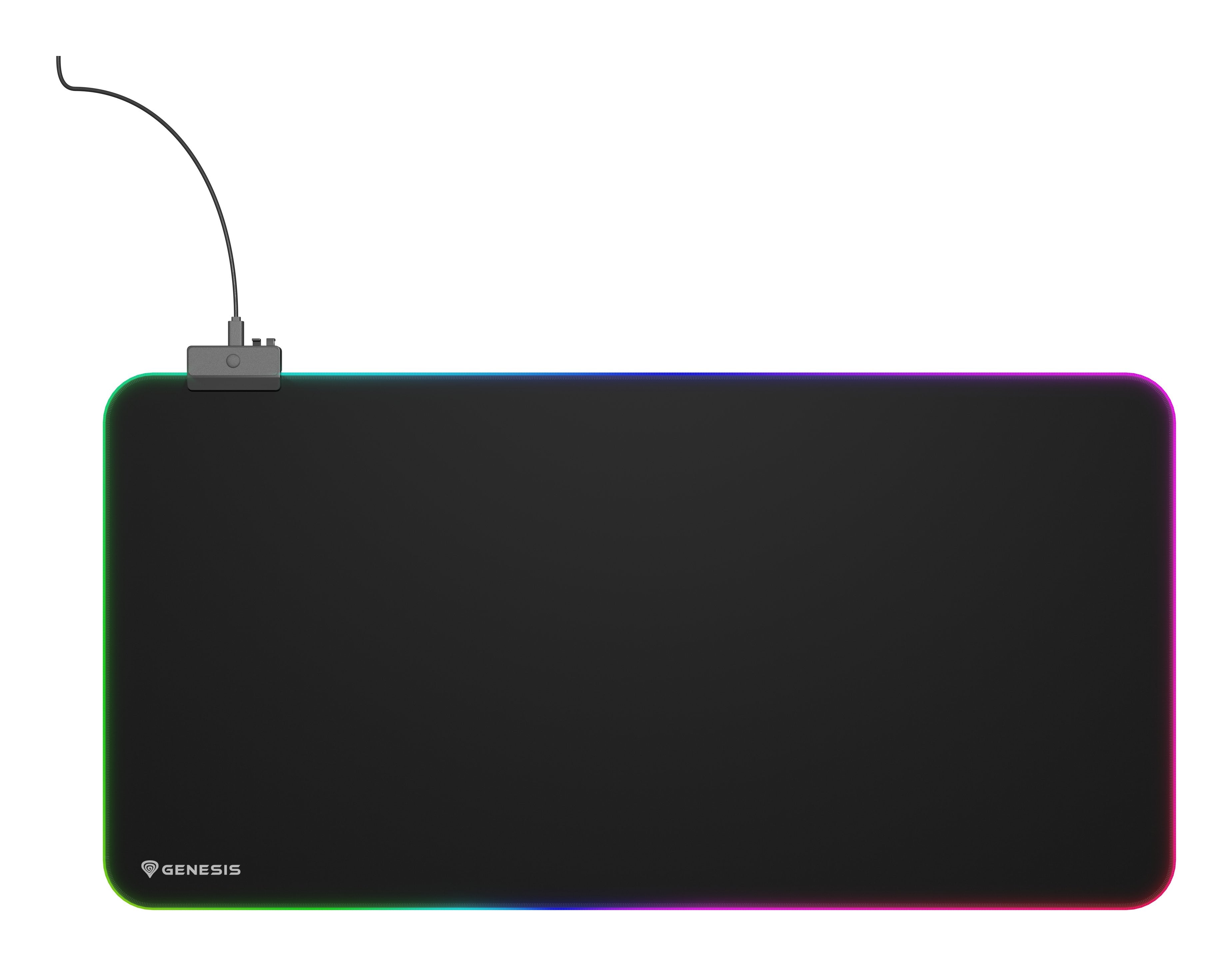 EAN 5901969443837 - GENESIS Boron 500 XXL RGB Alfombrilla de ratón para juegos Negro imagen 2