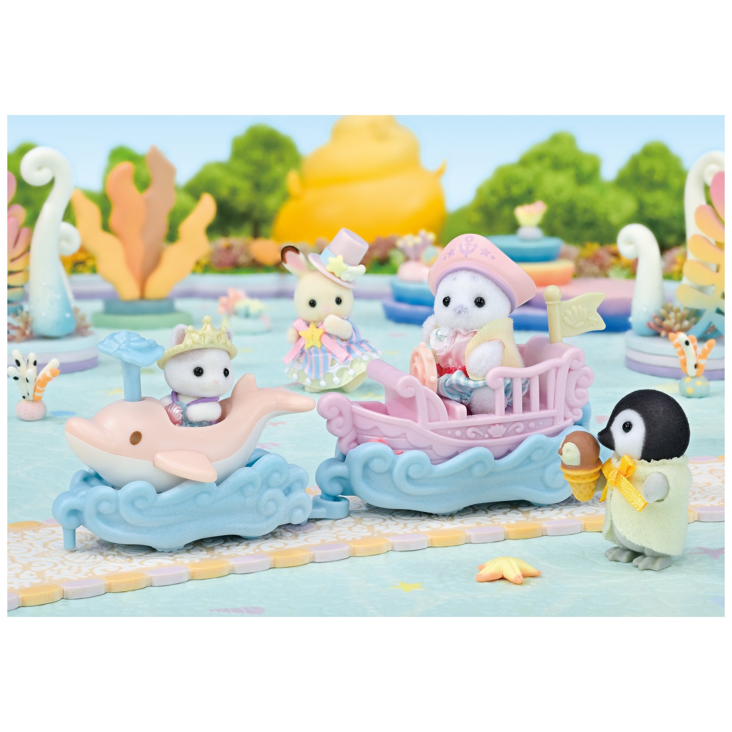 Epoch Sylvanian Families - Freizeitpark Juego Wellenritt 5820