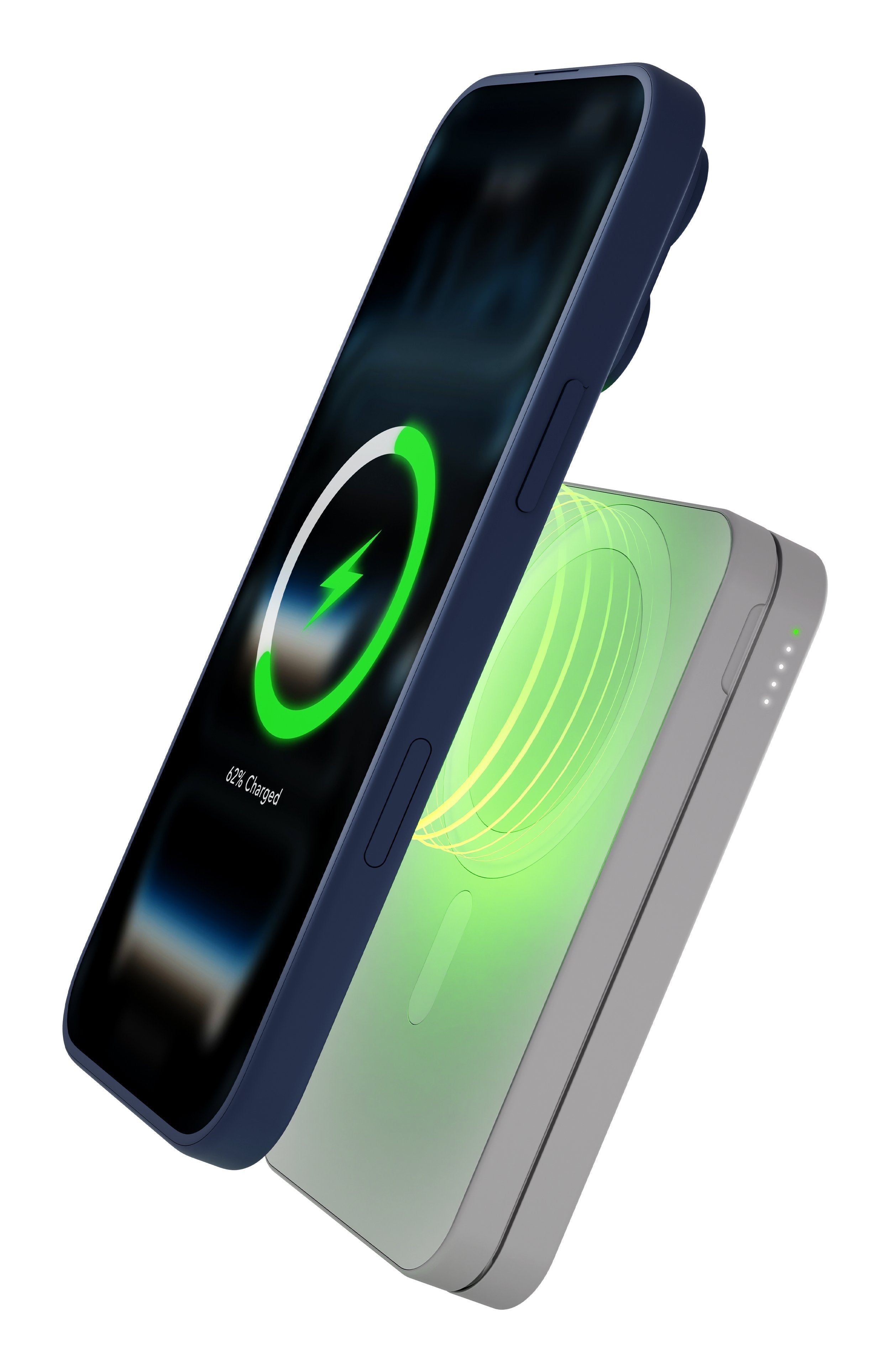 Dbramante1928 Re-Charge Cargador Inalámbrico 3-In-1 Qi3 8000 Mah 20 Vatios (Usb-C) En El Cable: Usb-C Blanco