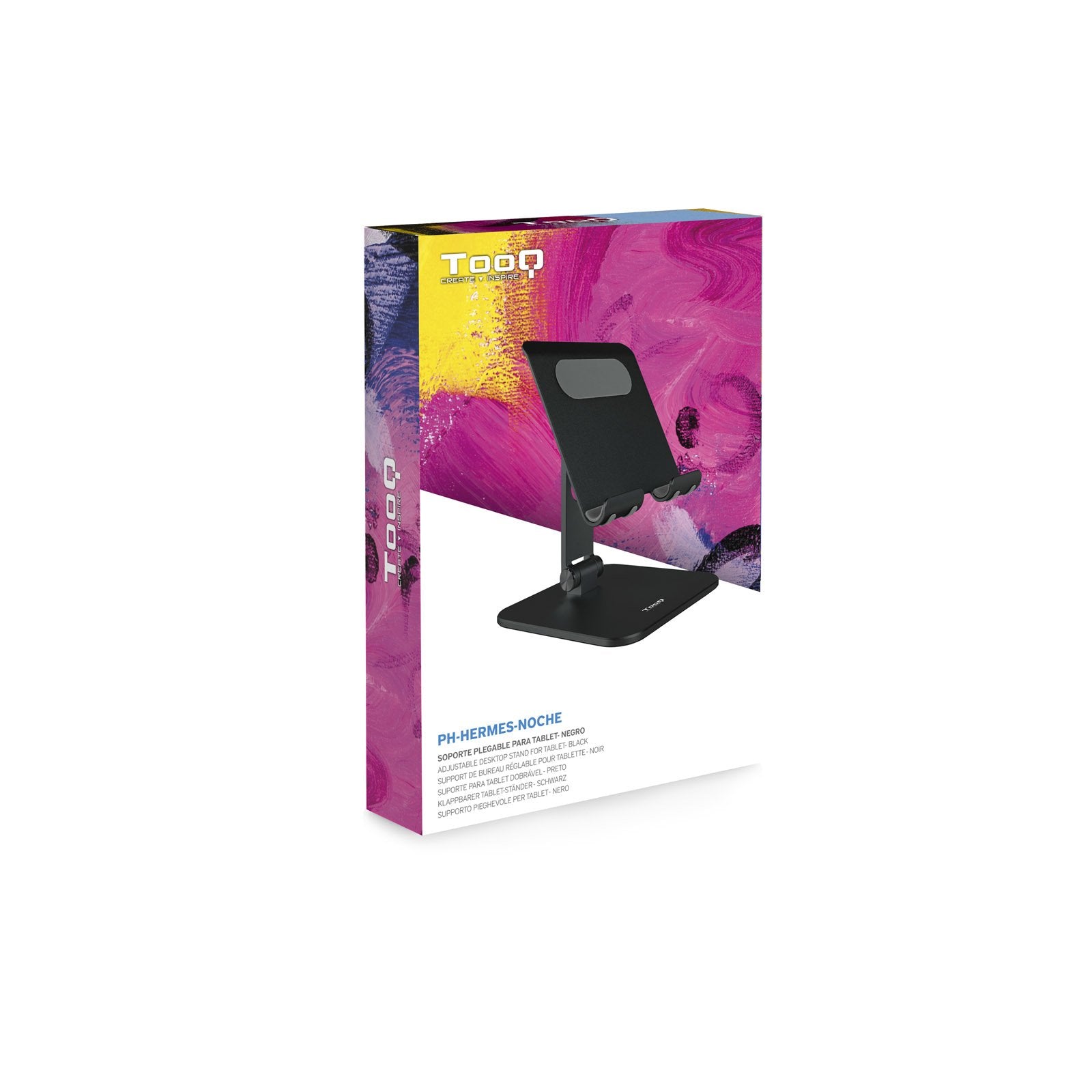 EAN 8433281011823 - TooQ PH-HERMES-NOCHE soporte Soporte pasivo Teléfono móvil/smartphone, Tablet/UMPC Negro imagen 11