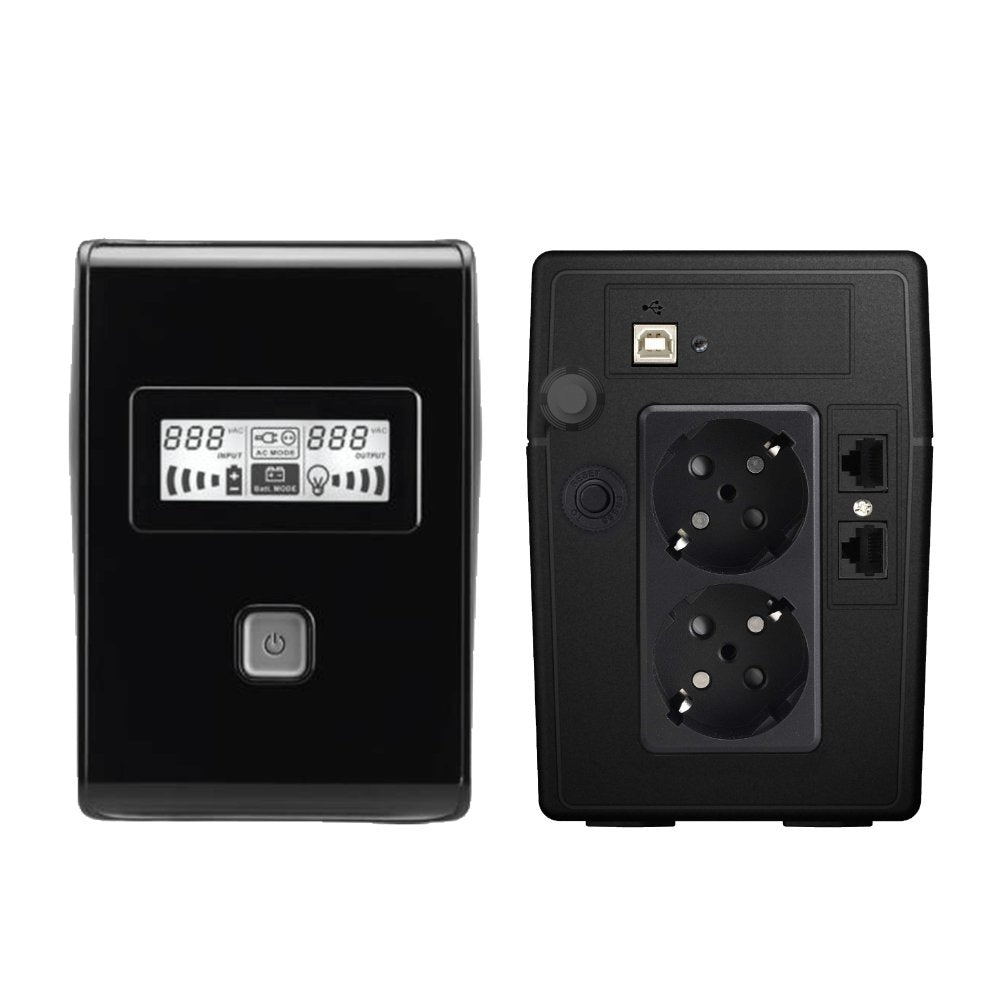 EAN 5605922011988 - Phasak Esential sistema de alimentación ininterrumpida (UPS) Línea interactiva 0,65 kVA 360 W 2 salidas A imagen 2