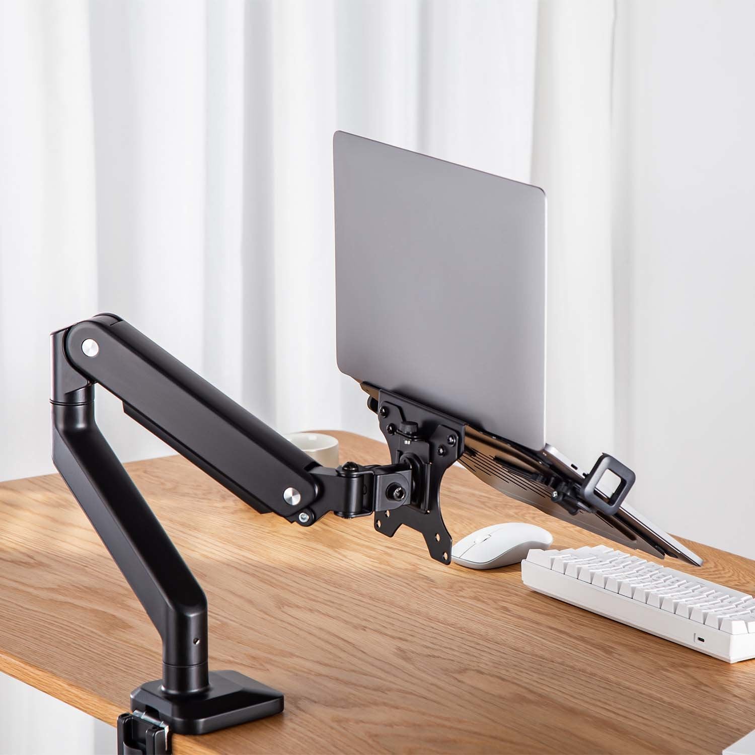 Aisens Soporte Universal Para Portatil De 12-17 Para El Montaje En Un Soporte De Monitor - Negro