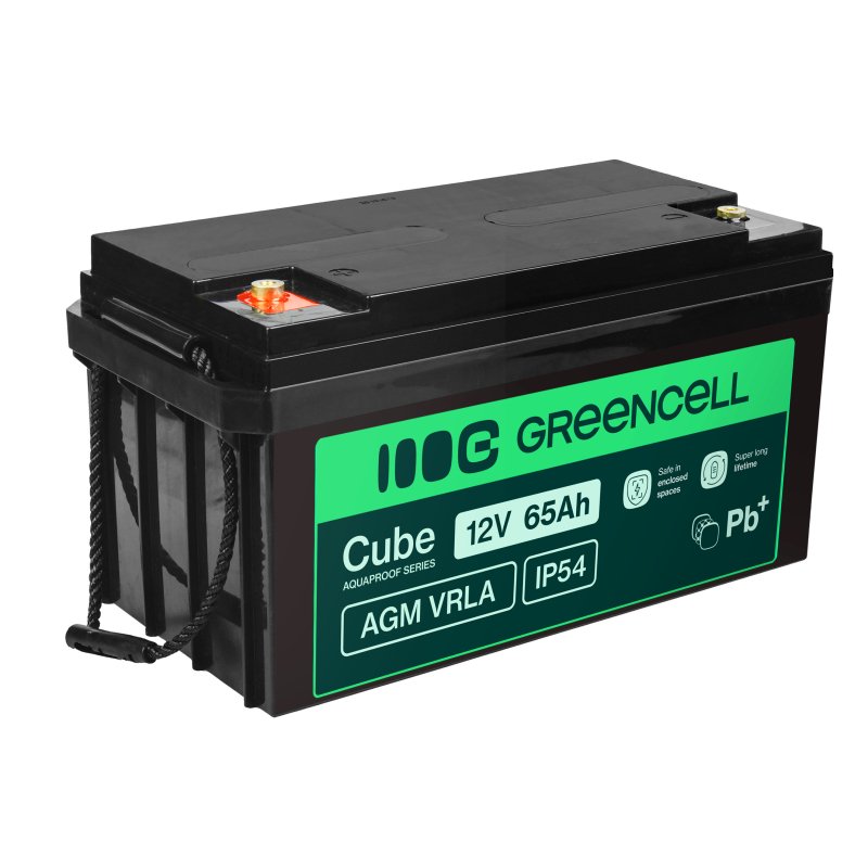 EAN 5904326376281 - Green Cell AGM12V65AH-J batería para sistema ups Sealed Lead Acid (VRLA) 12 V 65 Ah imagen 2