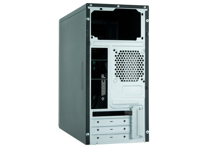 EAN 0753263075536 - Chieftec ATX mini-tour alu brossé SECC Torre Negro imagen 2