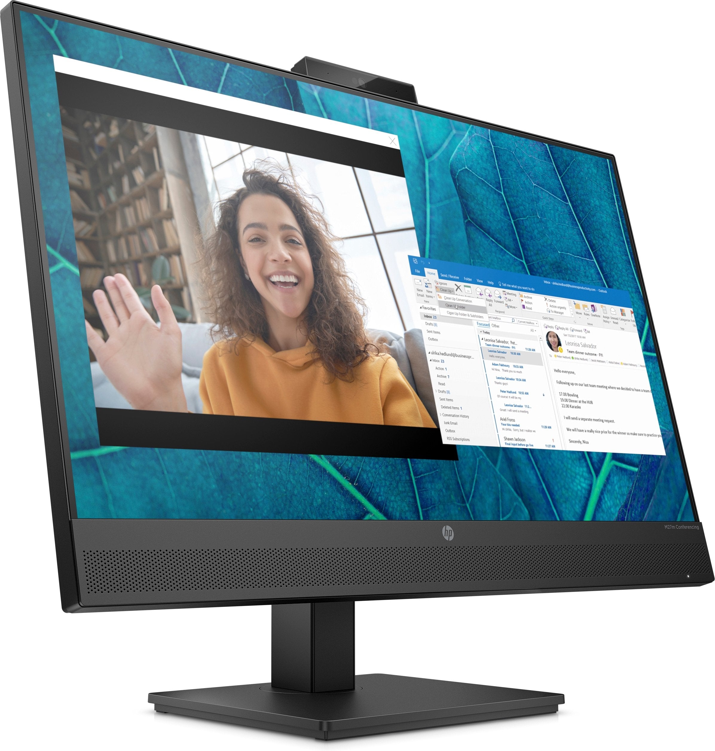 Monitor Hp M27m 68,6 Cm (27") 1920 X 1080 Píxeles Full Hd Negro