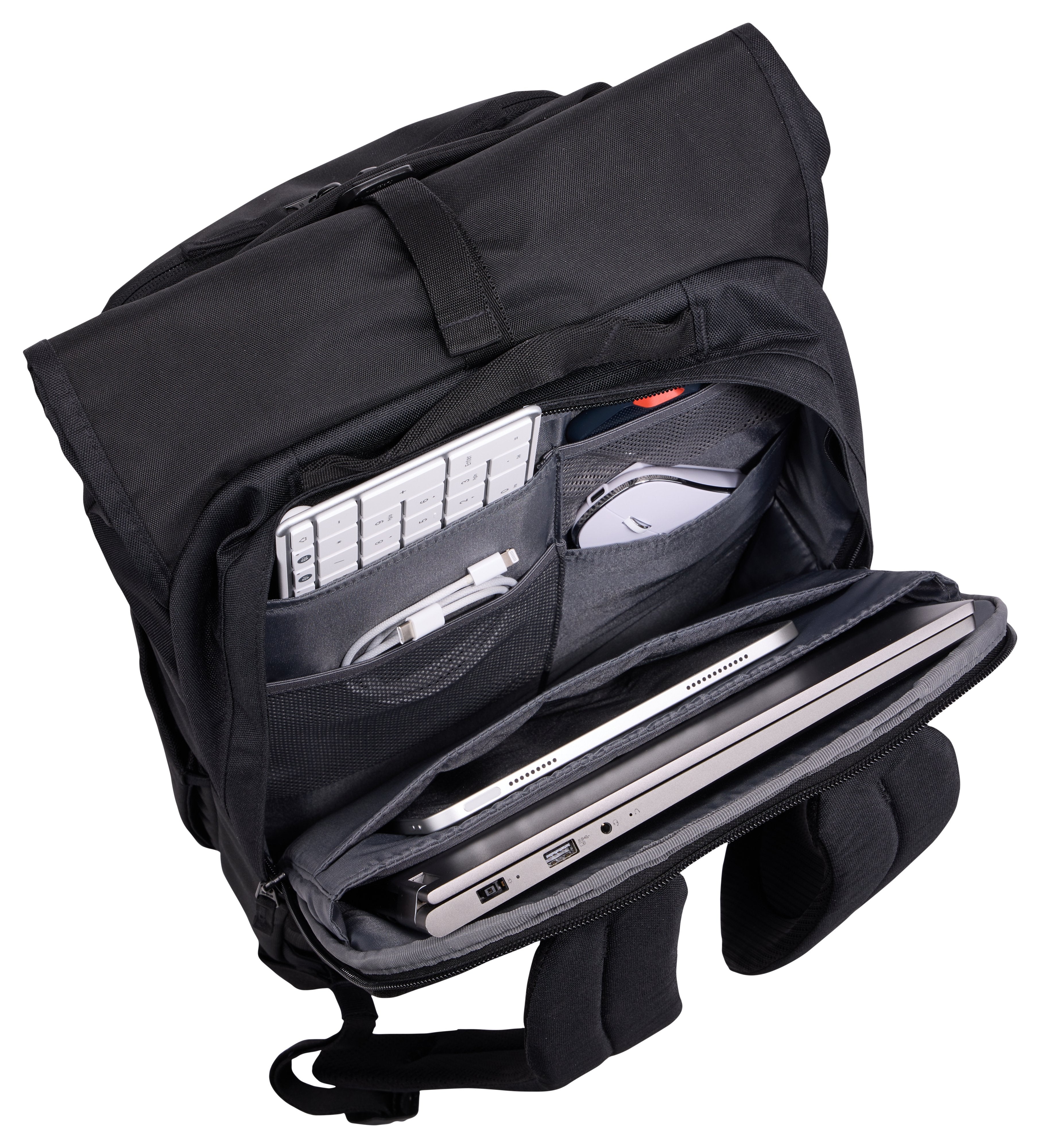 EAN 85854259712 - Case Logic VARIBP117 Black mochila Mochila informal Negro Poliéster reciclado imagen 8