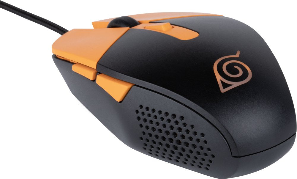 Konix Naruto Kx Gaming Mouse Ratón Juego Ambidextro Usb Tipo A Óptico 3600 Dpi