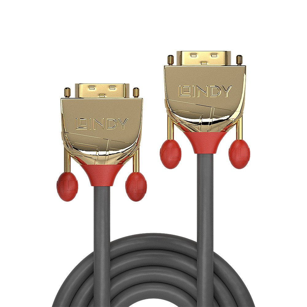 Cable Lindy 36200 Dvi 0,5 M Dvi-D Gris
