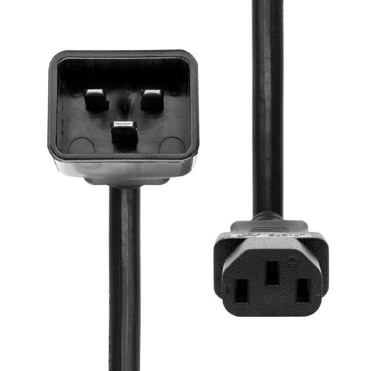 EAN 5714590007480 - ProXtend PC-C13C20-0005 cable de transmisión Negro 0,5 m C13 acoplador C20 acoplador imagen 2