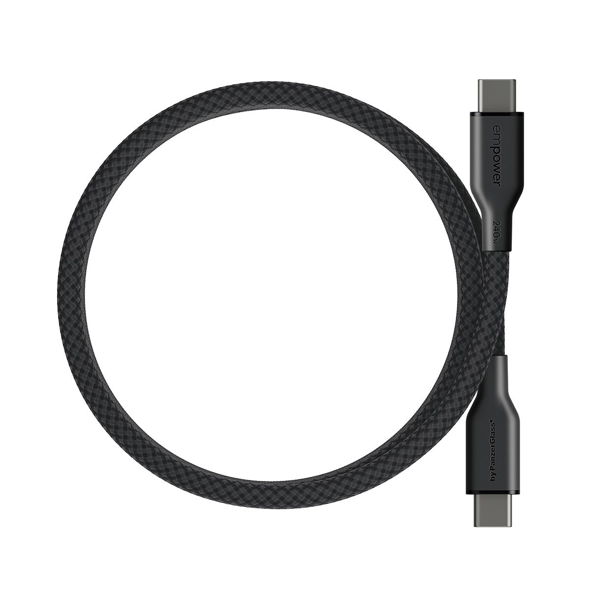 EAN 5715685027697 - PanzerGlass empower™ by ® Magnetic 240W USB-C to USB-C Cable | USB 2.0 | 1.5M | Space Black cable USB 1,5 imagen 4