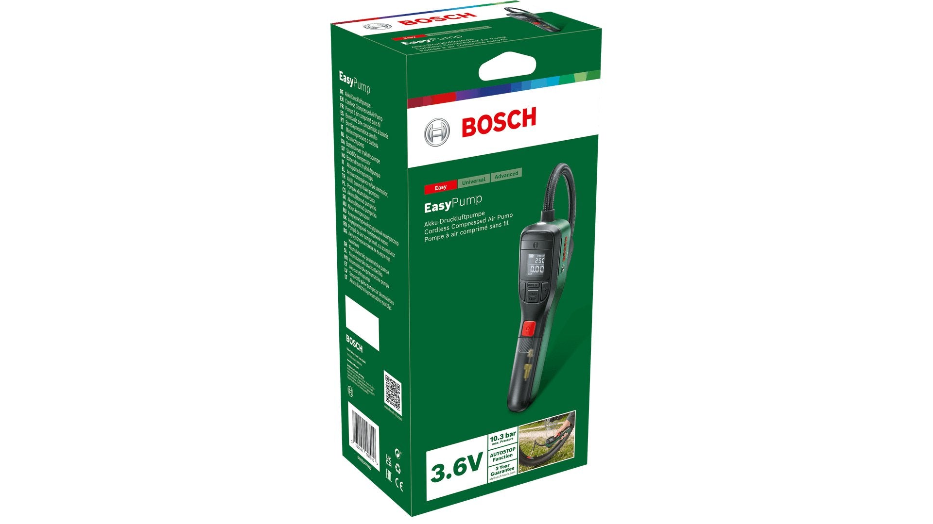 EAN 3165140997010 - Bosch 0.603.947.000 bomba de aire eléctrica 10 bar 10 l/min imagen 4