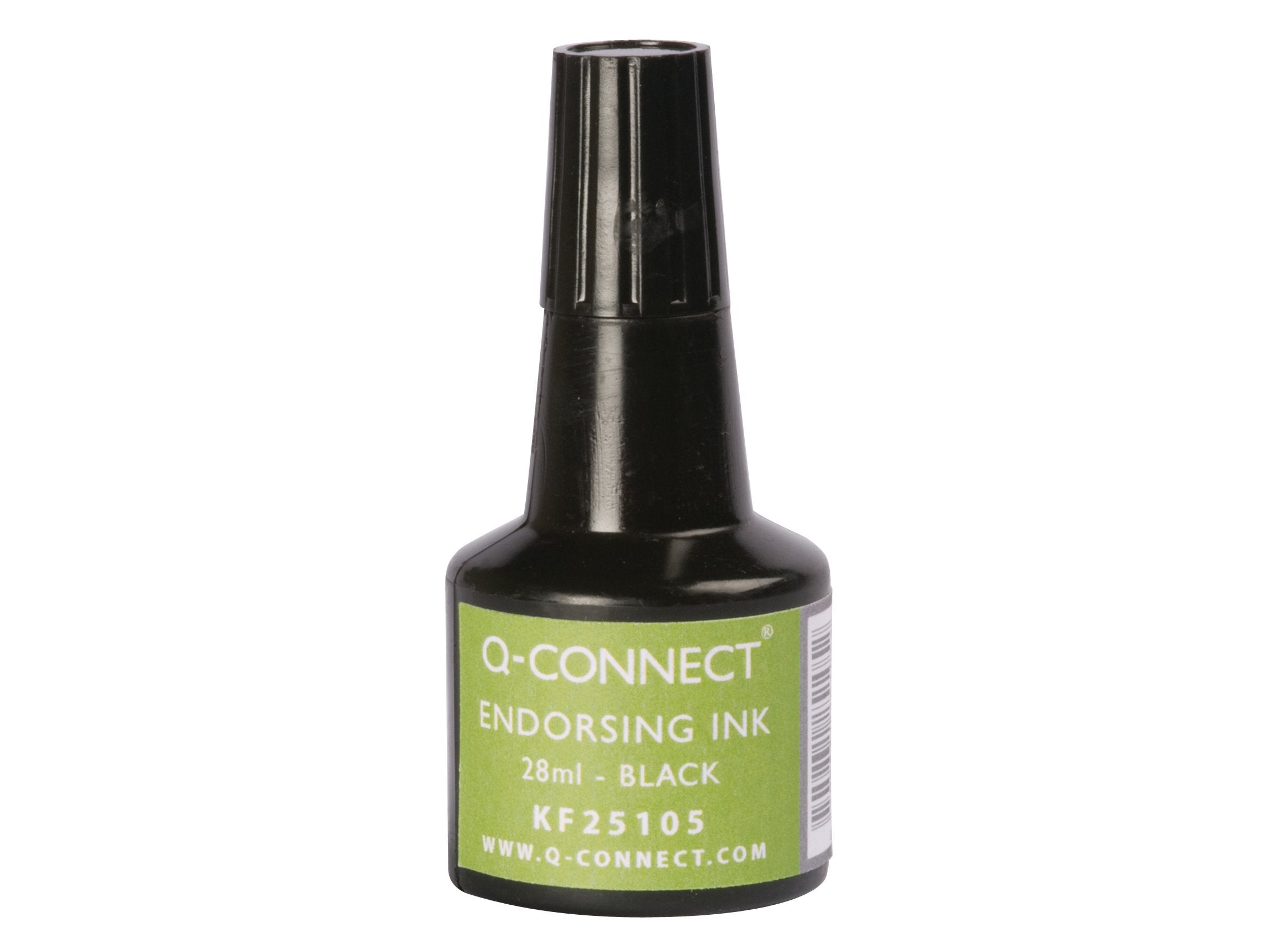 Tinta Tampon Q-Connect Neg 28ml