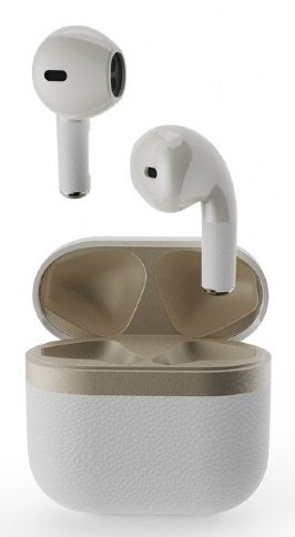 EAN 8716309131995 - Gembird TWS-02-W auricular y casco Auriculares Inalámbrico Dentro de oído Llamadas/Música Bluetooth Oro, imagen 2