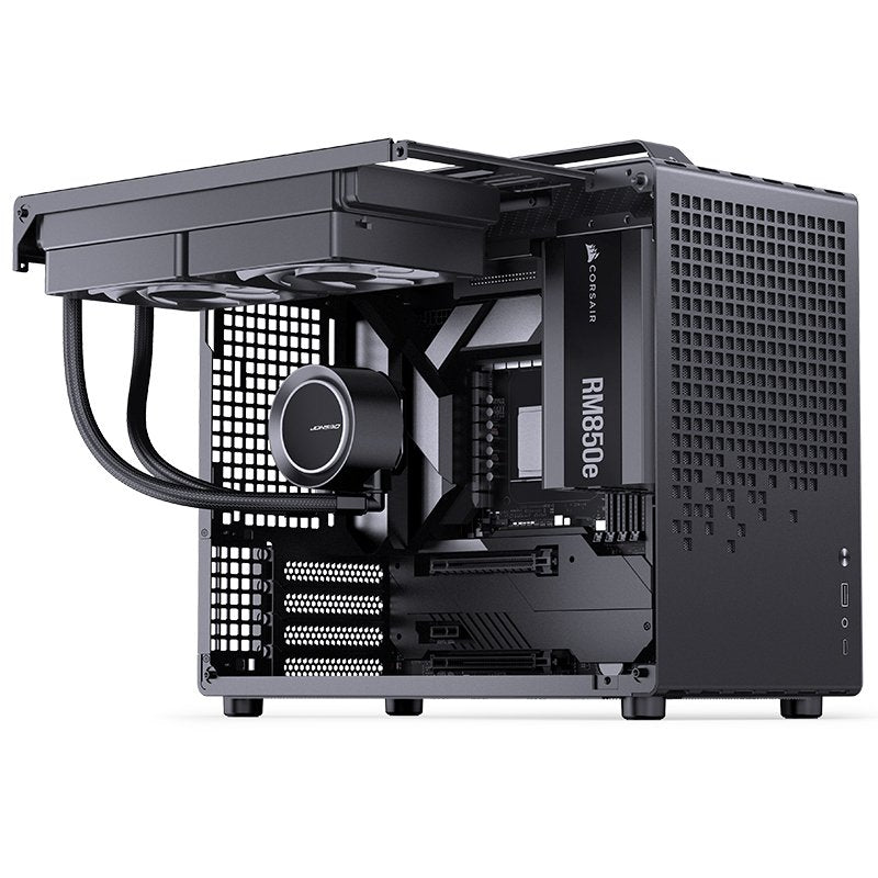 Jonsplus Z20 Micro-Atx Carcasa, Con Tragegriff - Negro