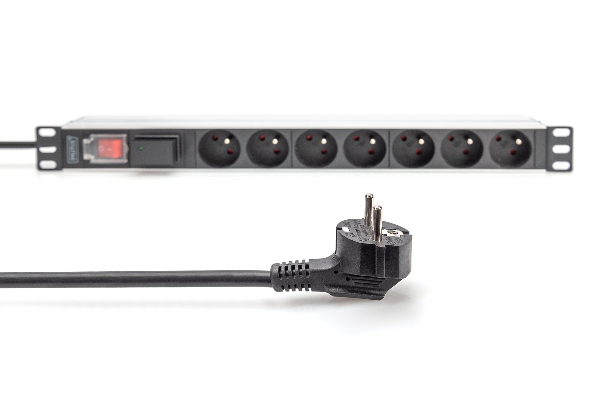 Digitus Regleta 7 Tomas 2m 1he/Cee 7/5/250vac