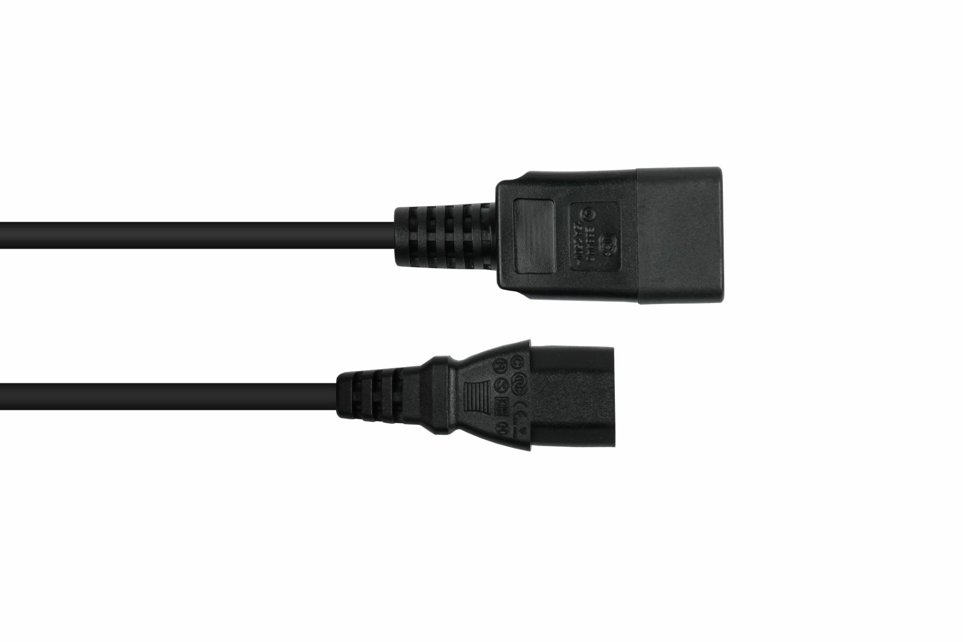 Cablemeimer Kaltgeräteverlängerung C20 An C13 Negro 0,5m