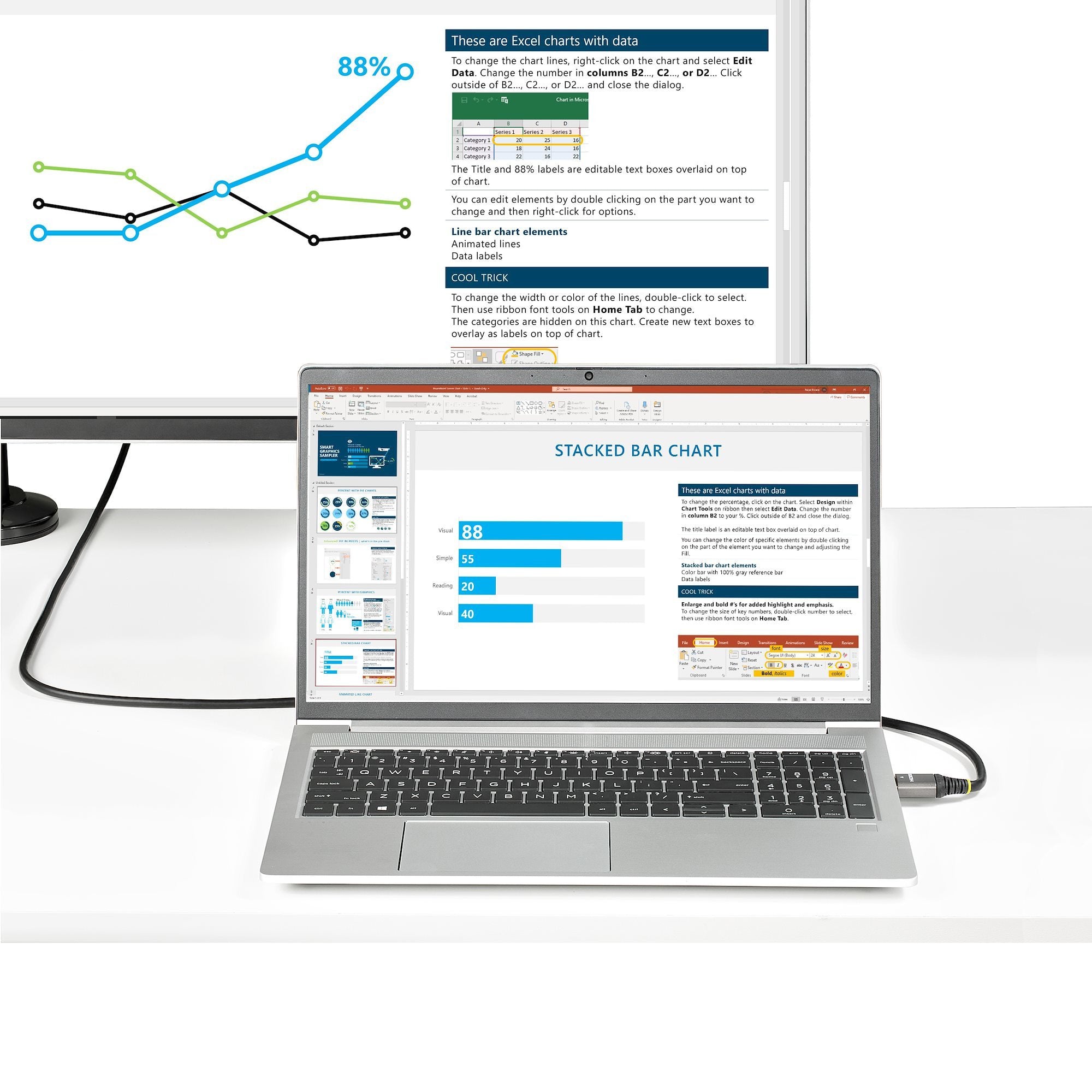 5m Premium Hdmi 2.0 Cable - Cabl High-Speed Ultra Hd 4k 60hz