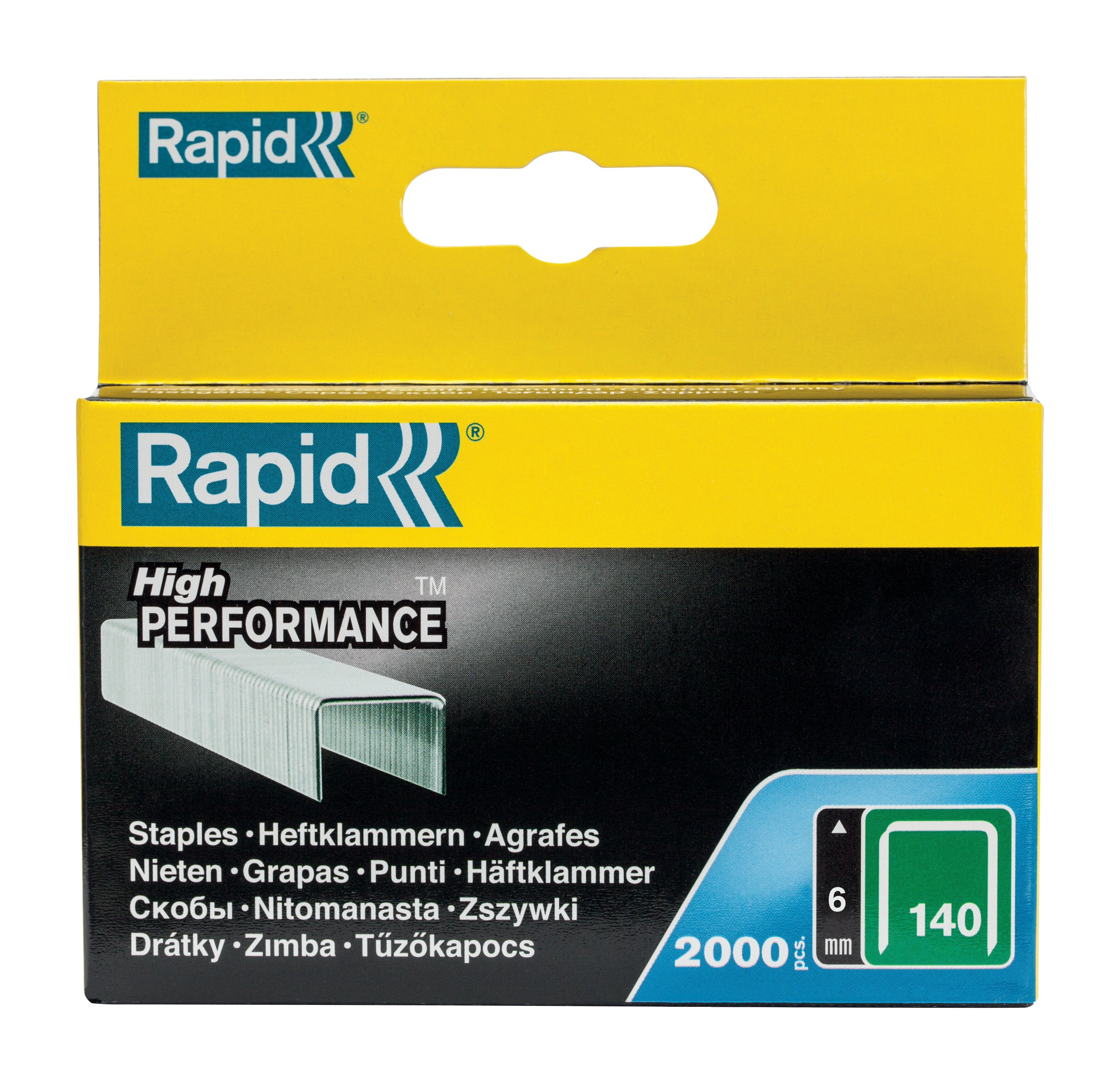 EAN 7313469140013 - Rapid 11905731 grapa Paquete de grapas 2000 grapas imagen 2