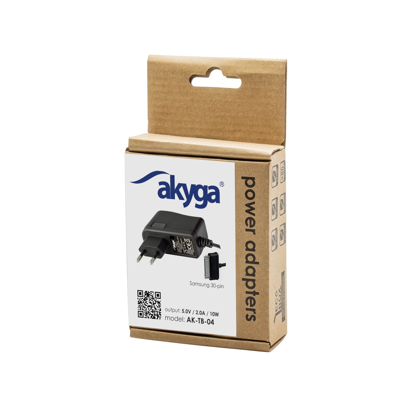 Akyga Universal Tablet Adapter Ak-Tb-04 5v/2a Dc Samsung 30-Pin