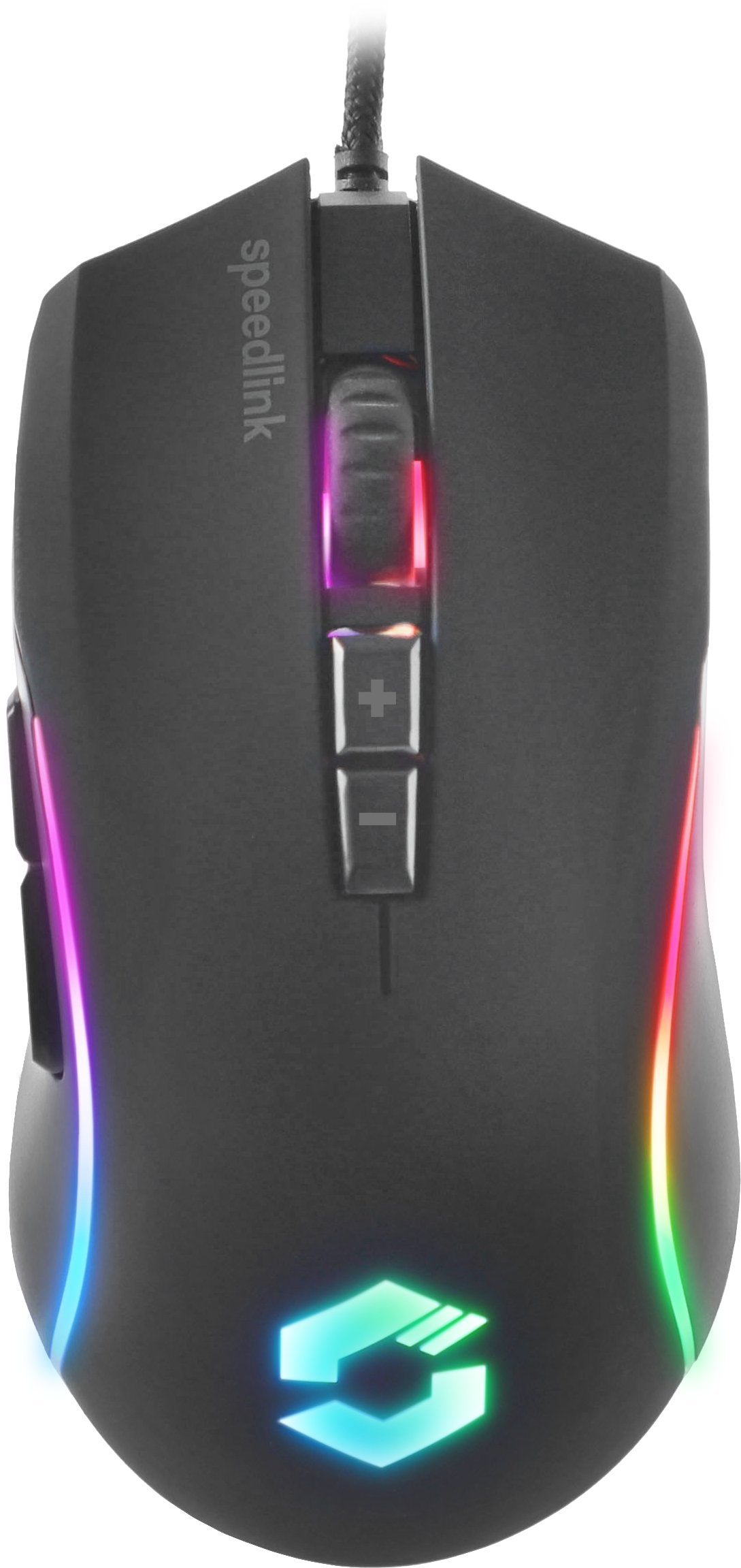 Raton Speedlink Gaming Zavos. 3200 Dpi. Usb. Rubber-Schwarz Retail