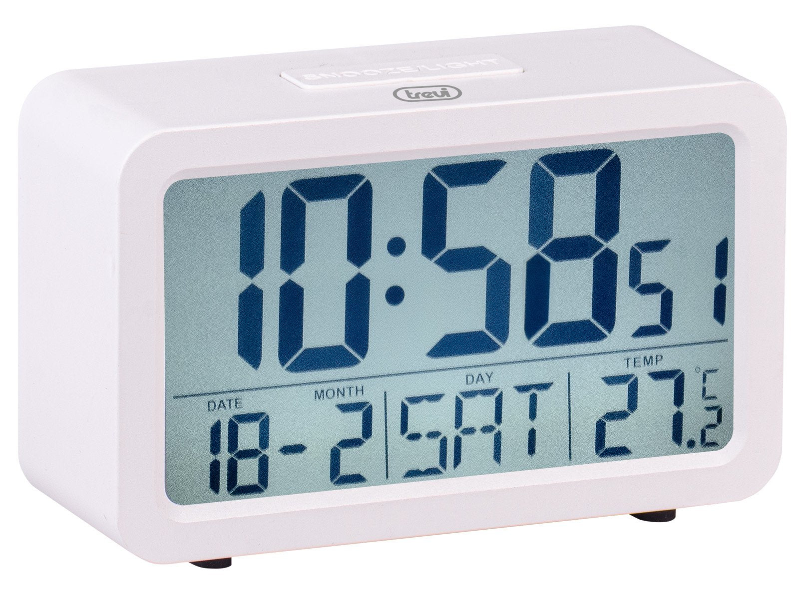 Reloj Despertador Trevi Sld 3p60 Digital Alarm Clock White