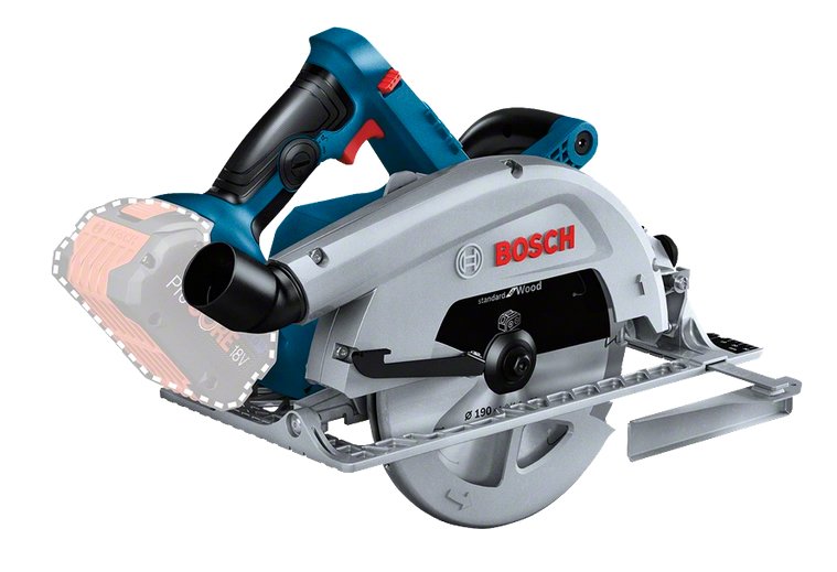Sierra Circular De Mano Bosch Batería Biturbo Gks 18v-68 C Professional Solo 06016b5001