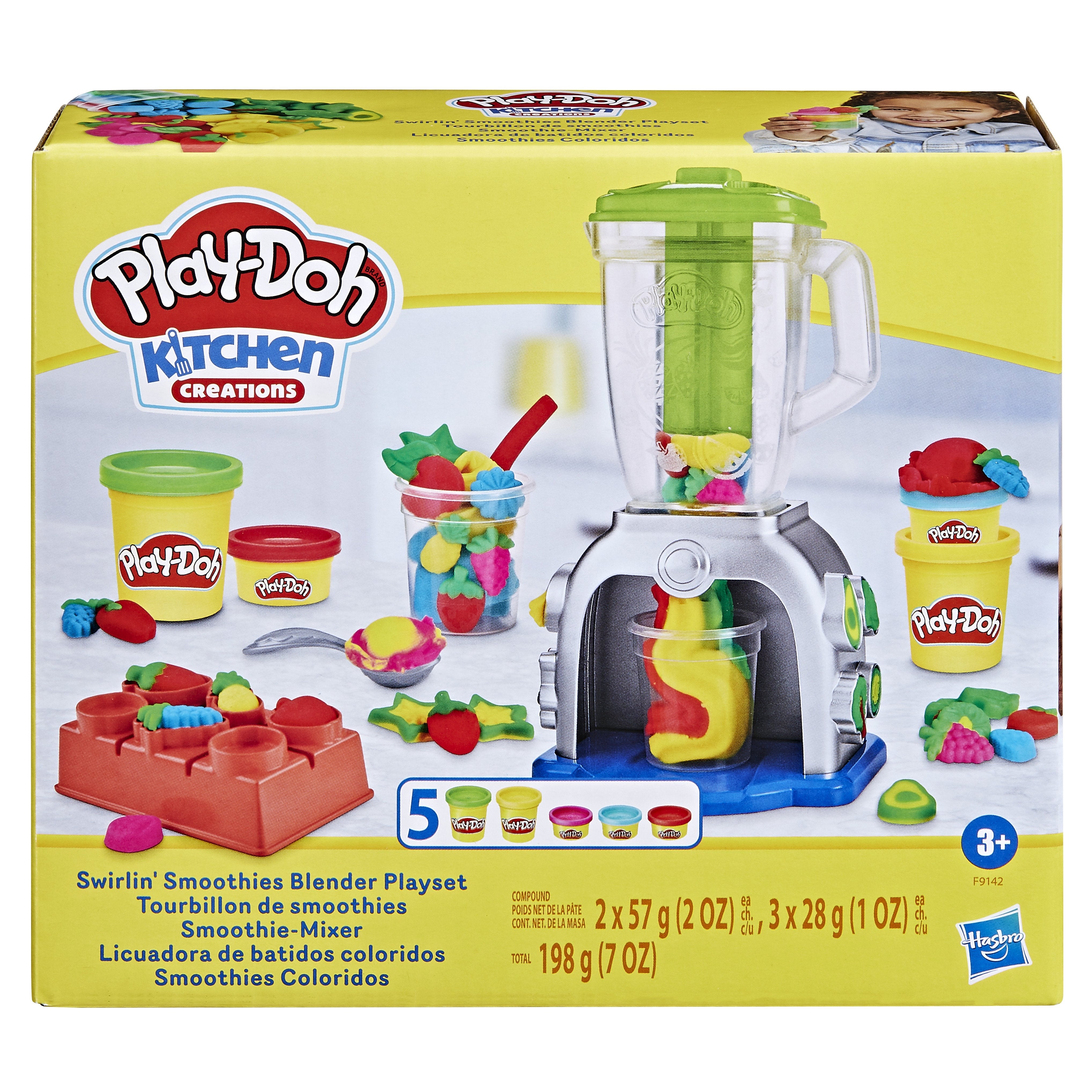 Batidora De Batidos Hasbro Play-Doh, Amasadora Multicolor F91425l0