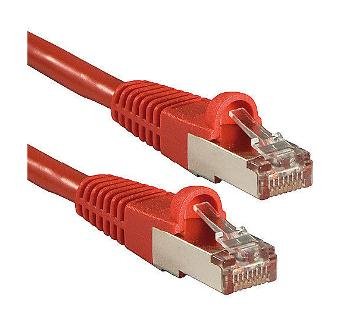 Cable Lindy Cat 6a S/Ftp Lszh 3m Red