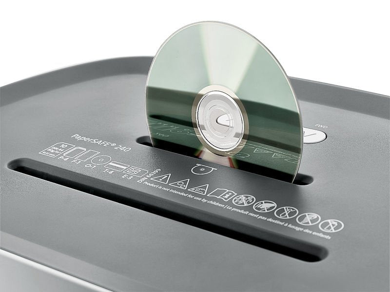 EAN 4009729074244 - Dahle PS 240 triturador de papel Corte cruzado 65 dB Negro, Gris imagen 5