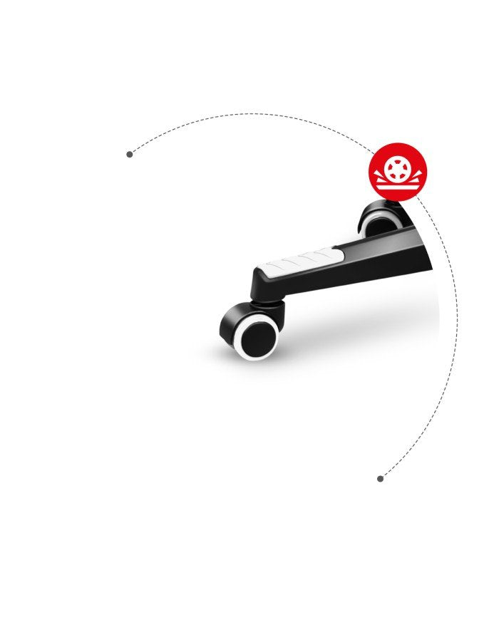 EAN 5903796011371 - Huzaro FORCE 4.7 Silla para videojuegos de PC Asiento (de seguridad) de butaca Gris imagen 12