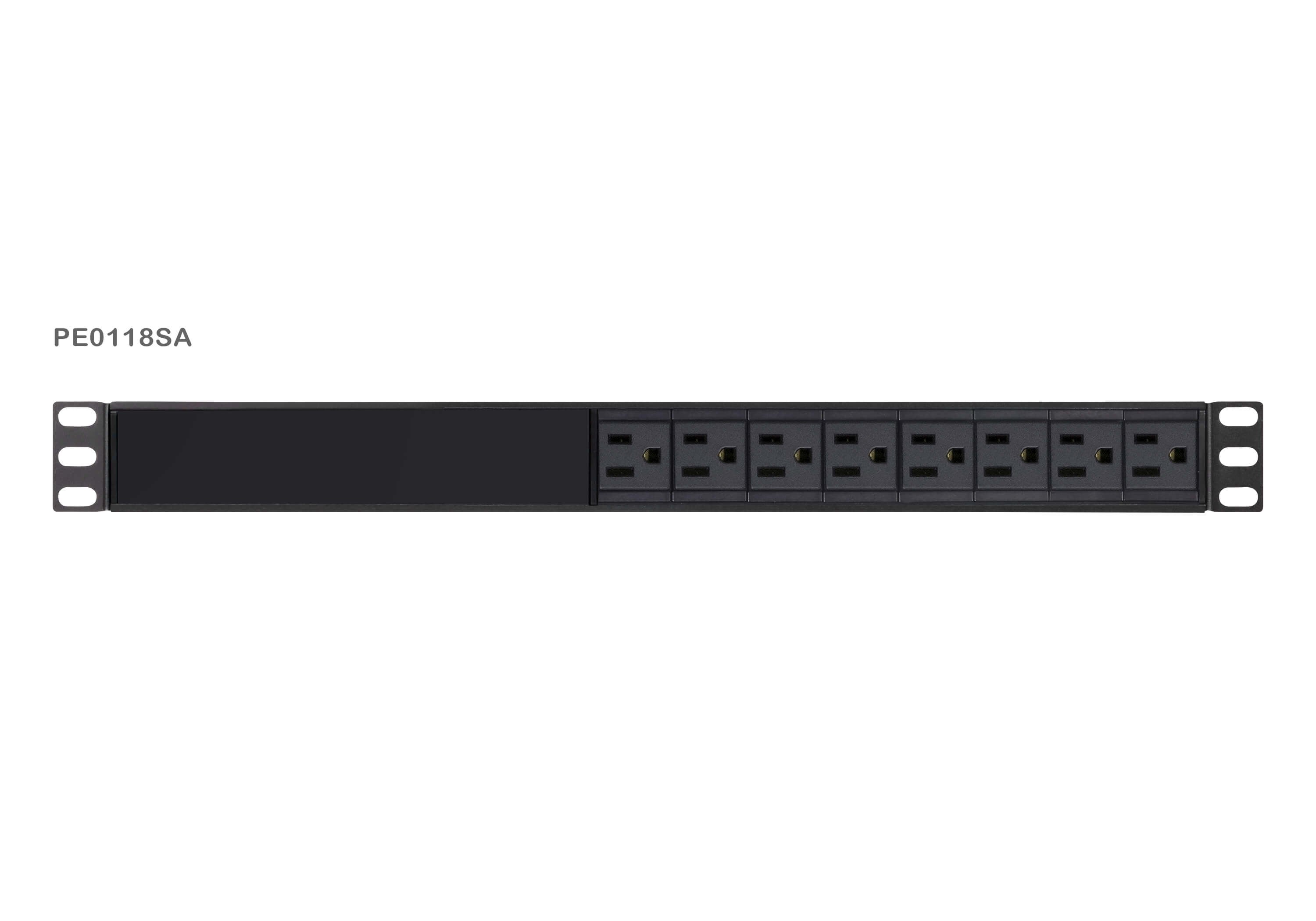 EAN 4719264648908 - ATEN PE0118SG unidad de distribución de energía (PDU) 18 salidas AC Negro imagen 2