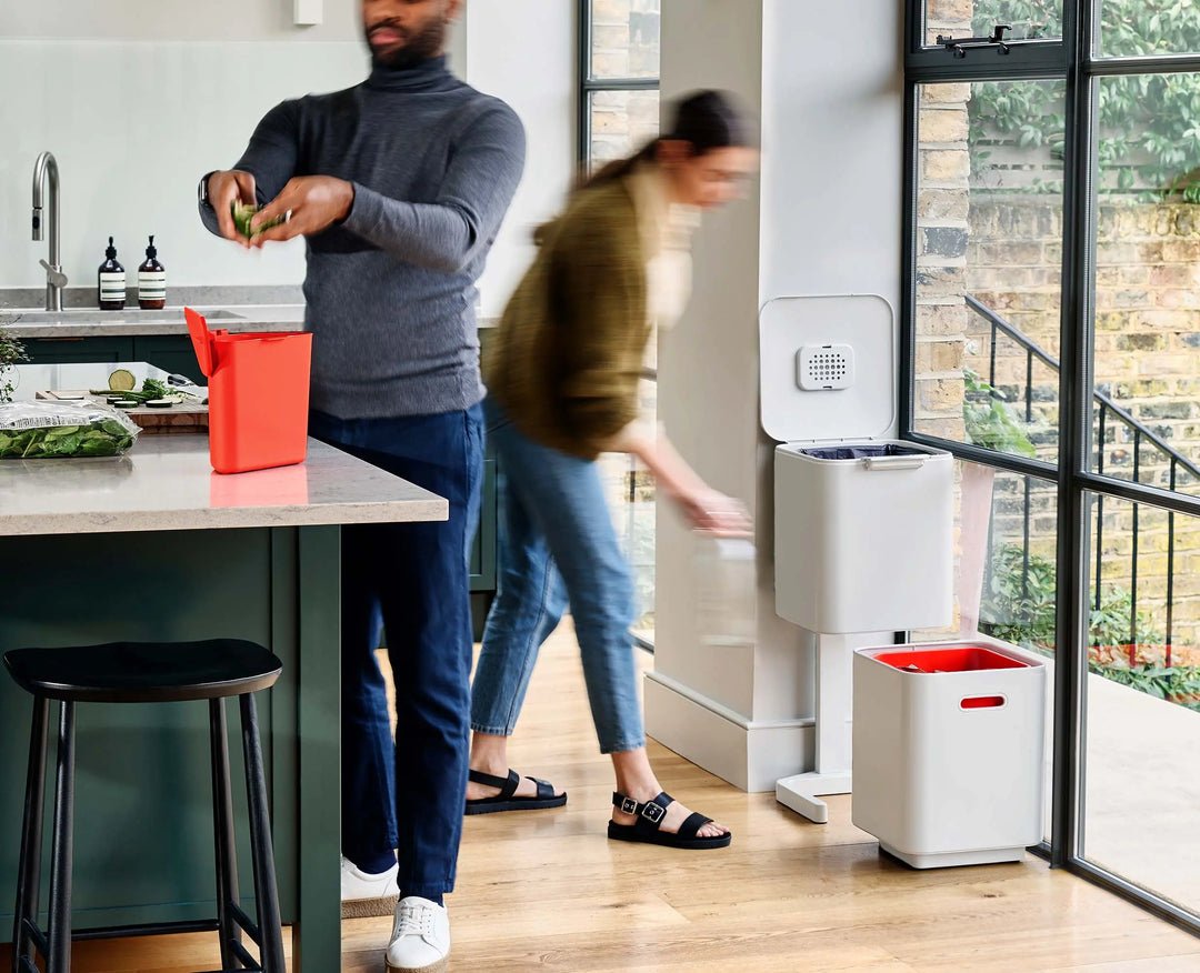 Joseph Joseph Waste Bin Totem 40 L Stone
