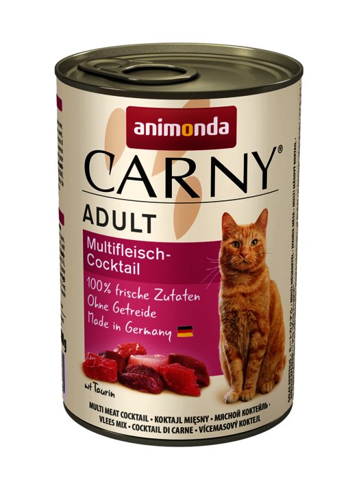 Animonda Carny Adult Sabor: Cóctel De Carnes Múltiples 400g