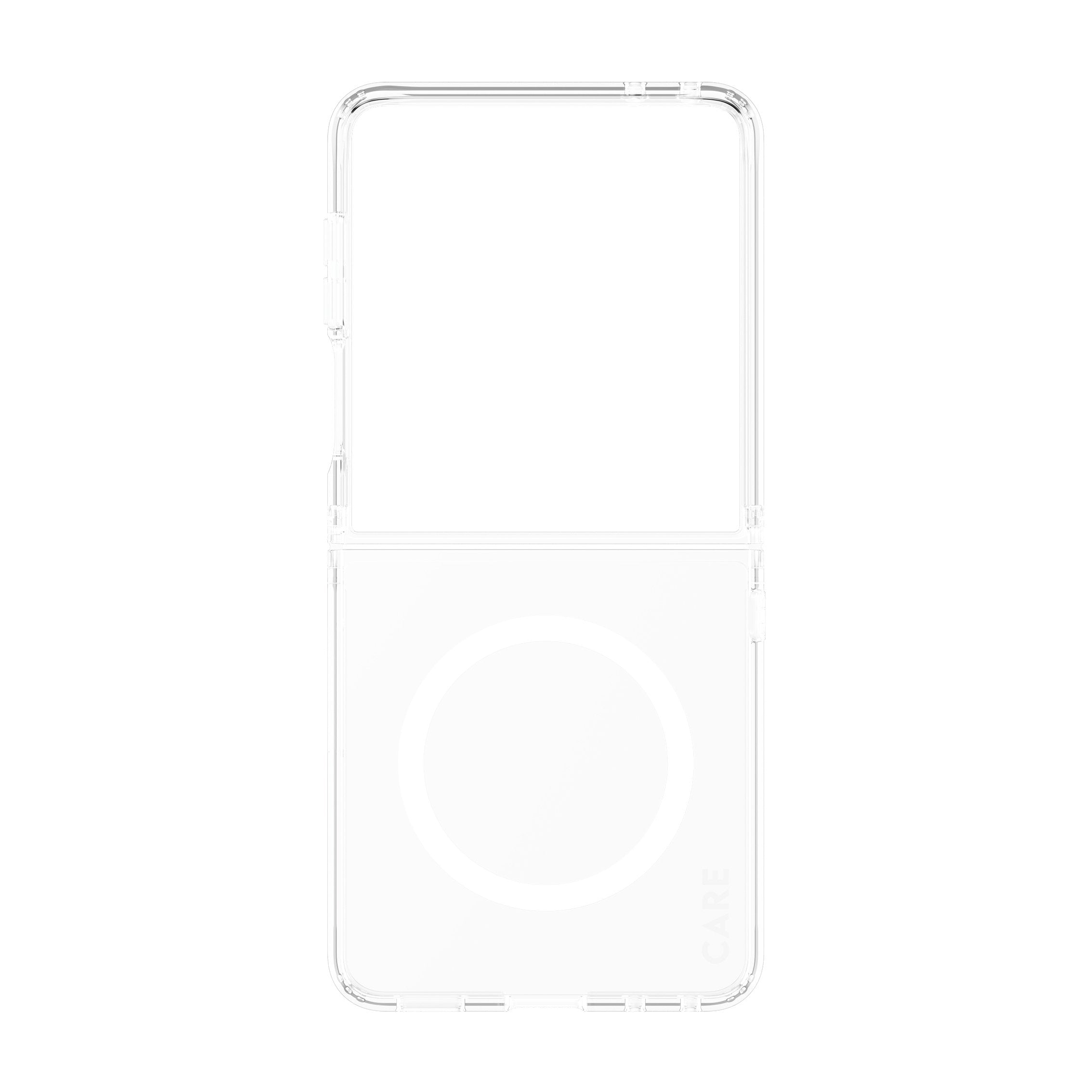 Panzerglass Care Urban Combat Case Transp. Blanco Qi Samsung Galaxy Z Flip8/Flip7