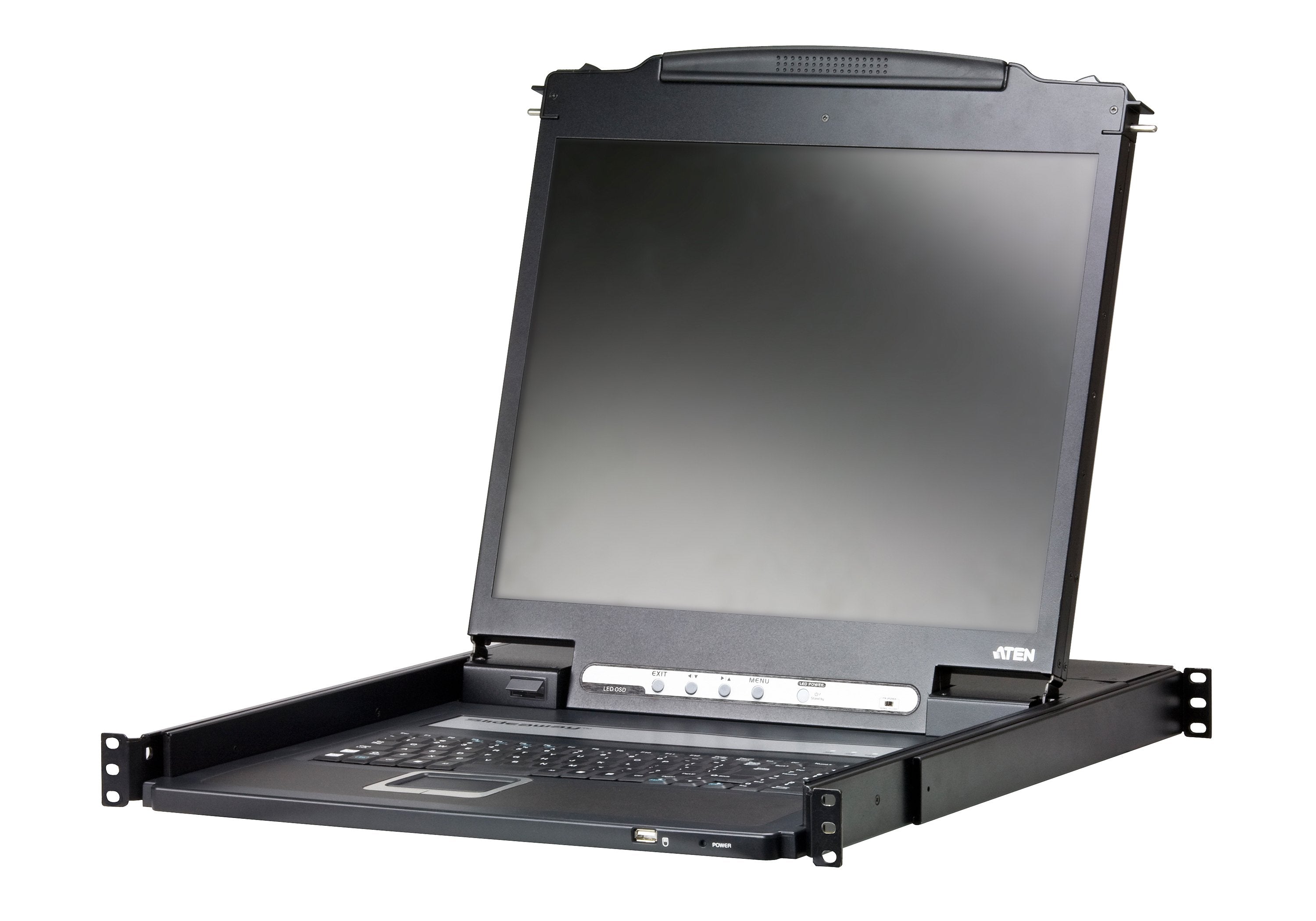 EAN 4710469343247 - ATEN CL3000N consola de rack 48,3 cm (19") 1280 x 1024 Pixeles Metal, Plástico Negro 1U imagen 1
