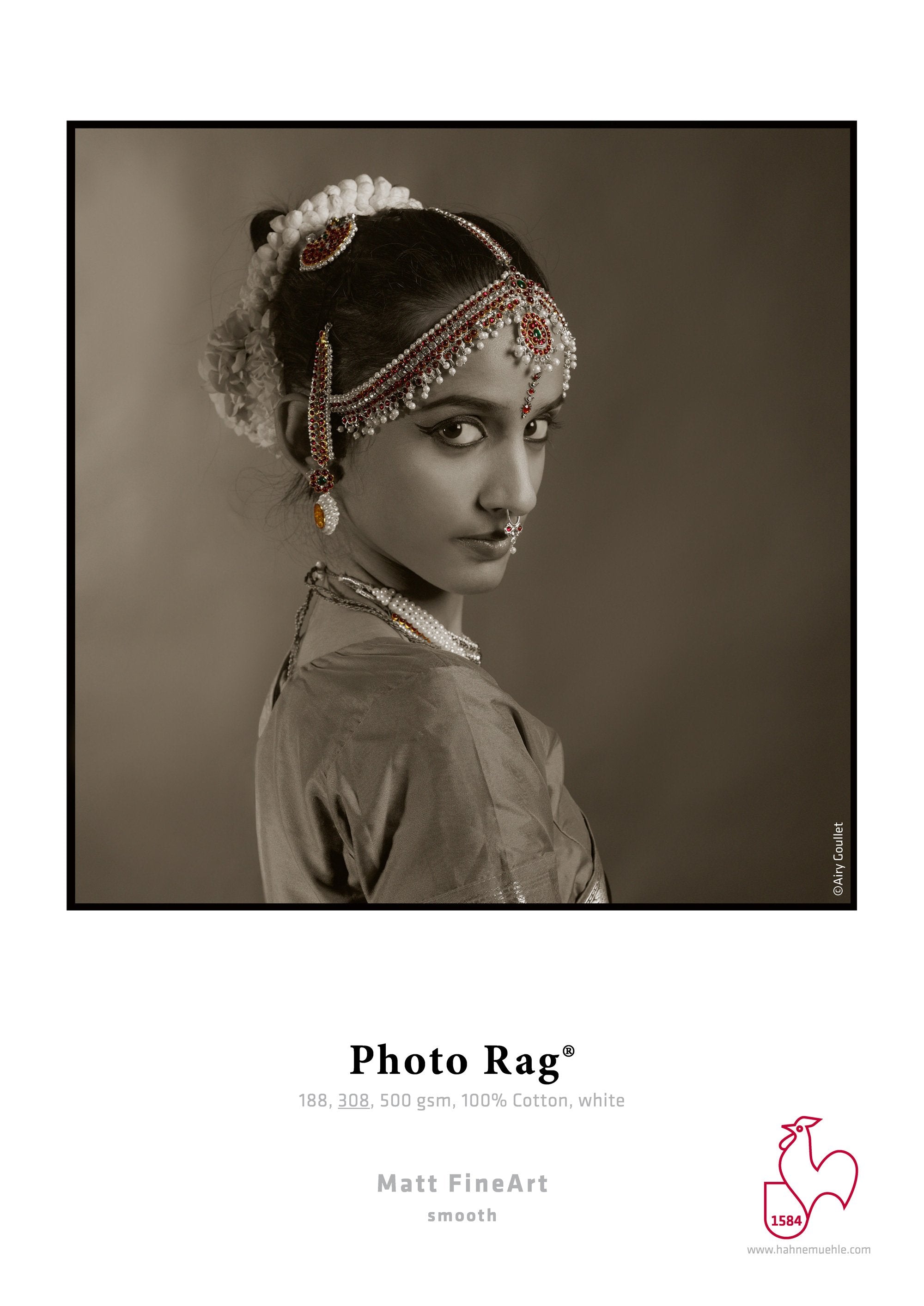Hahnemhle Photo Rag Blanco A 4308 G, 25 Hojas Papel