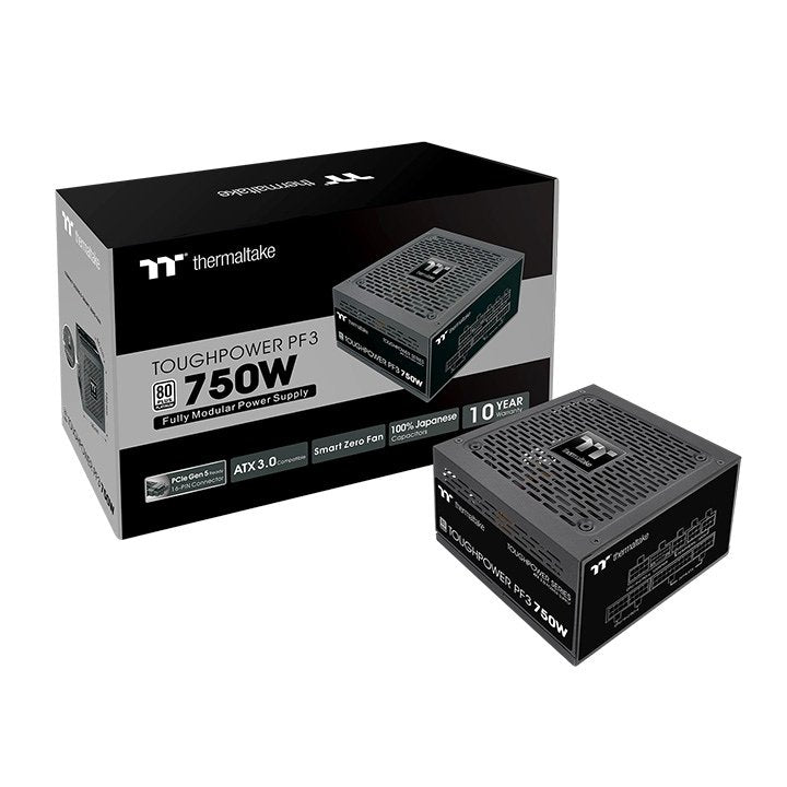 EAN 4713227536455 - Thermaltake Toughpower PF3 unidad de fuente de alimentación 750 W 24-pin ATX ATX Negro imagen 6