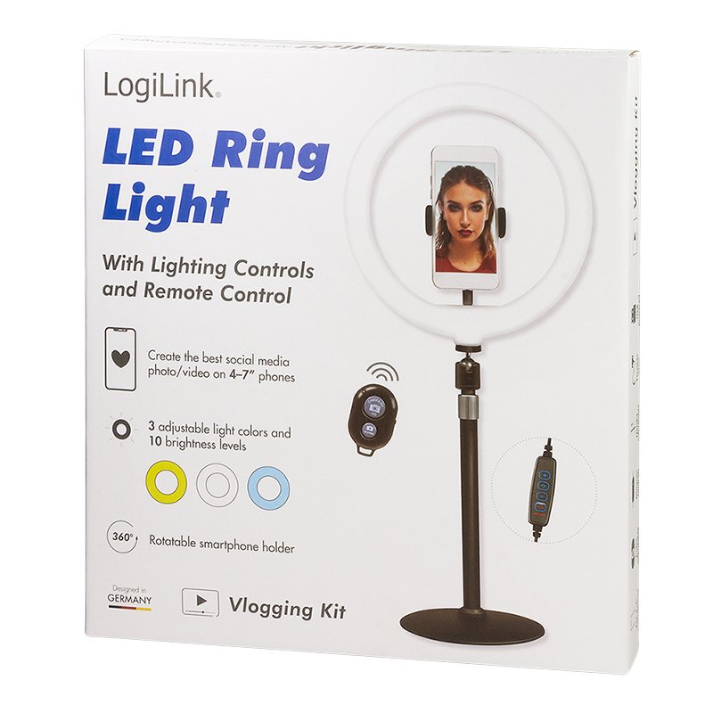 EAN 4052792064230 - LogiLink AA0152 iluminación de anillo 120 LED imagen 8