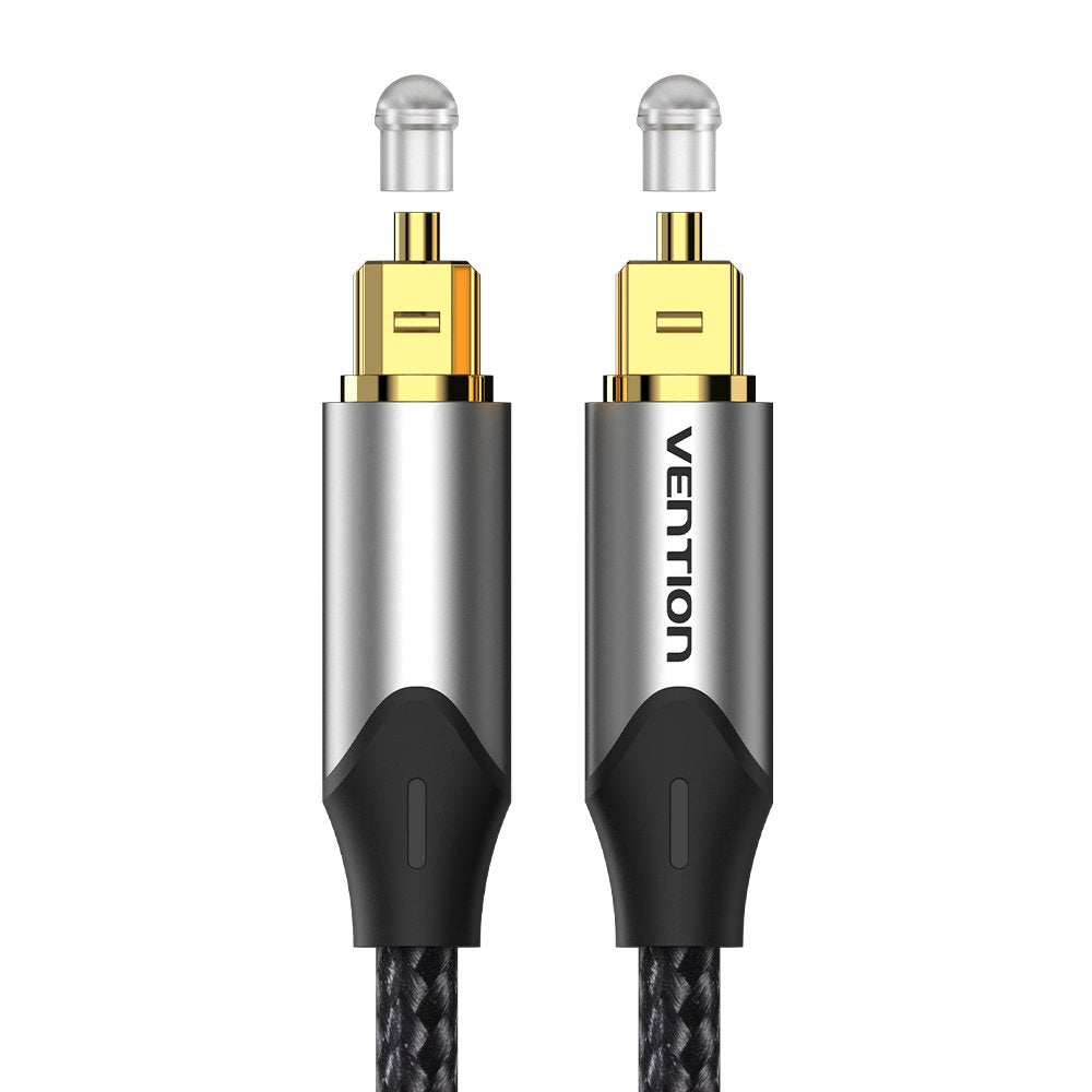 Cable De Audio De Fibra Óptica Vention Bavhf 1m Gris