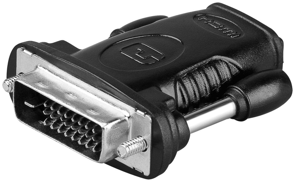 Goobay Adaptador Hdmi 19pin Dvi-D 24+1pin Negro